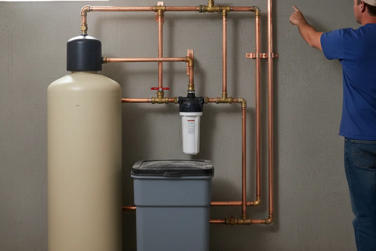 Whole-house water treatment system installed in Greer